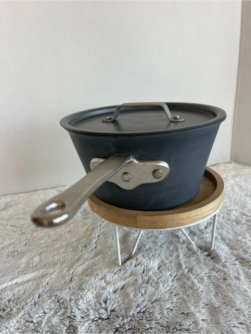 Calphalon Commercial 2.5Qt 1702 1/2 Pot w/  Lid Hard Anodized